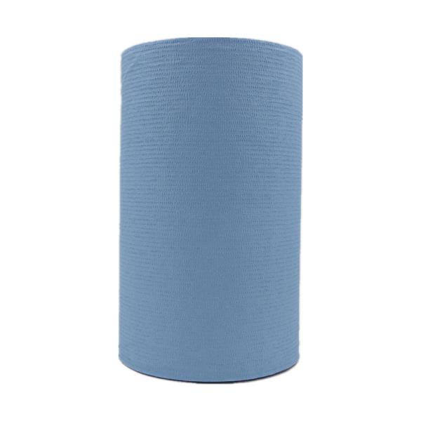 Blue Industrial Cleaning Cloth Spunlace Nonwoven Fabric 35gsm