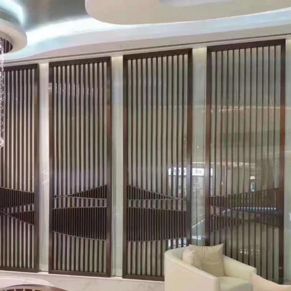 Antique room dividers room partitions screen stainless steel material