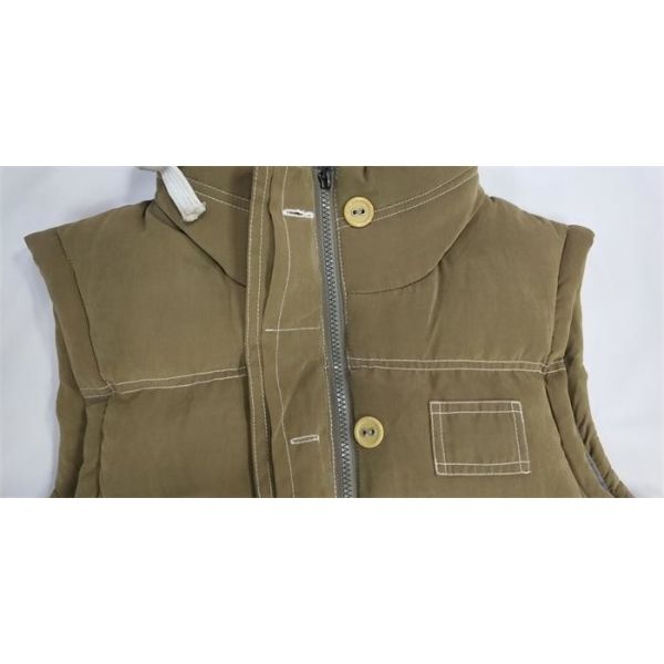 Mens Bubble Vest With Hood