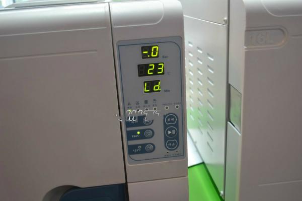 18L/23L Class B Portable dental table top steam sterilizer autoclave