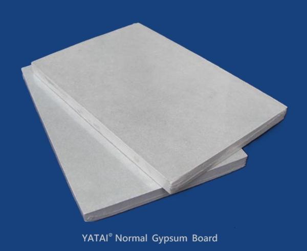 Screw Fixing Normal Gypsum Board Fire Resistant For Partition Wall