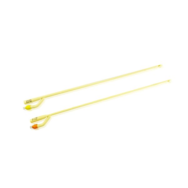 OEM Silicone Catheter No 16 6Fr -18Fr Two Way Foley Catheter