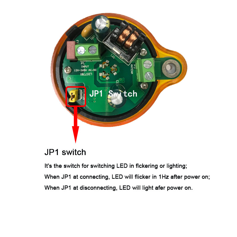 Пылезащитный небольшой мигающий огонь сигнала тревоги IP54 265V