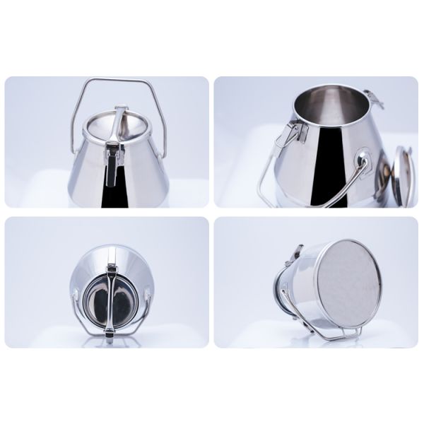 20L консервная банка молока нержавеющей стали качества еды ведра 304 с крышкой