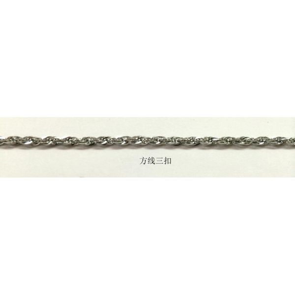 Tagor Jewelry Wholesale Stainless Steel Hot Pendant Necklace Chain TGGC24,M.O.Q 50 Meter