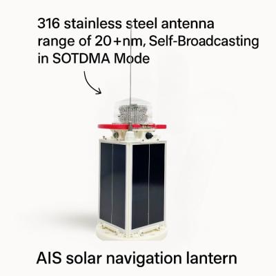 Solar Powered Marine Navigation Lights For Remote Buoys And Harbor Entrances