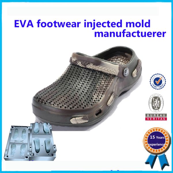 New Arrived PCU PVC Air Blowing Children Slipper Mould For Sale