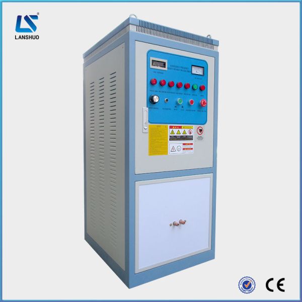 Round Bar End 750A Induction Heating Machine 50KW High Frequency For Forging