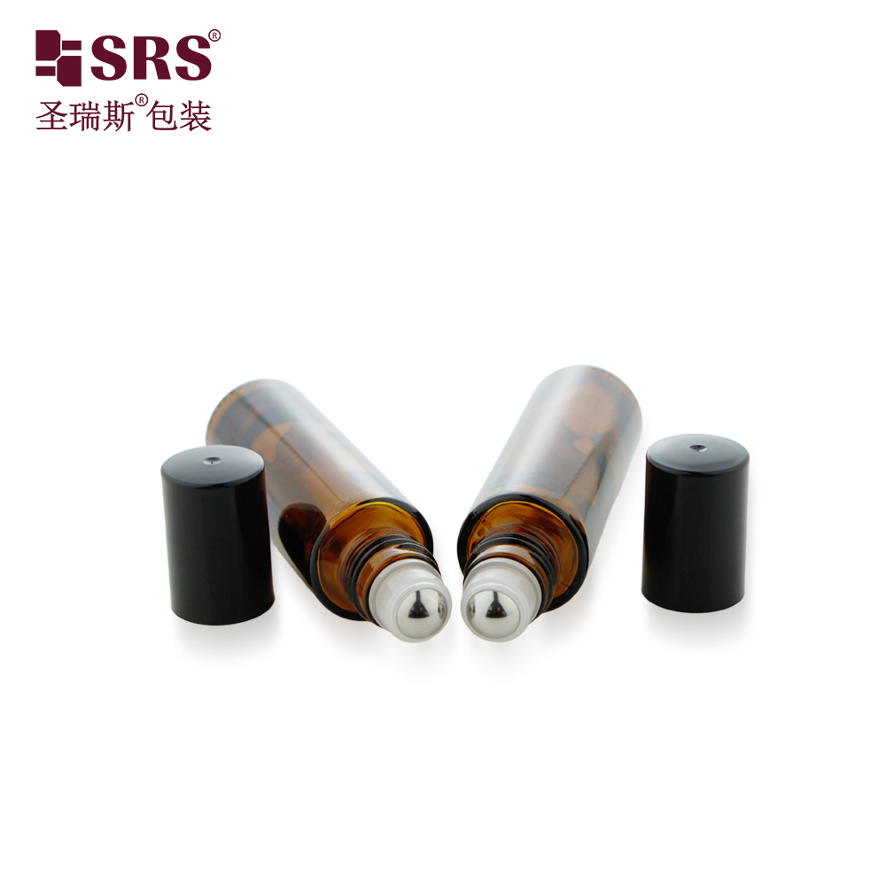4ml Comprehensive Customization Leak Proof Molded Glass Roll On Bottle For Travel Essential Oil Sample Packaging
