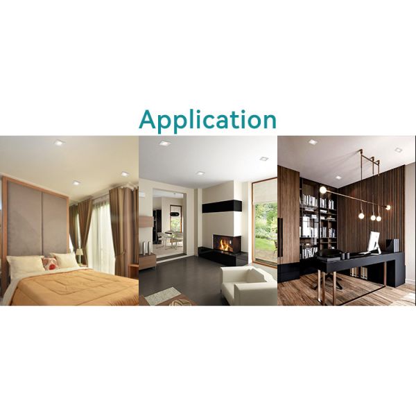 MR16 Recessed Spotlight Ø75mm Deep Anti-glare For Commercial