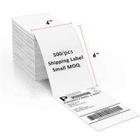Versatile Size Thermal Adhesive Labels Waterproof Direct Thermal Roll Labels Scratch Resistant