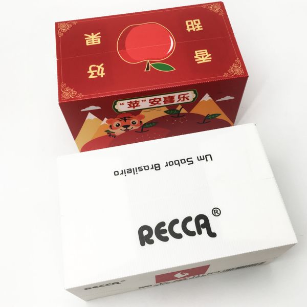 3.5mm Reusable Corrugated Plastic Boxes Abrasion Resistance Waterproof Promotion Carton