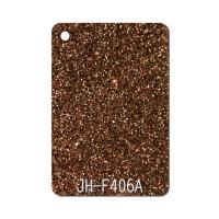feuille acrylique Brown d'étincelle d'épaisseur de 15mm pour des chaînes de boucles d'oreille