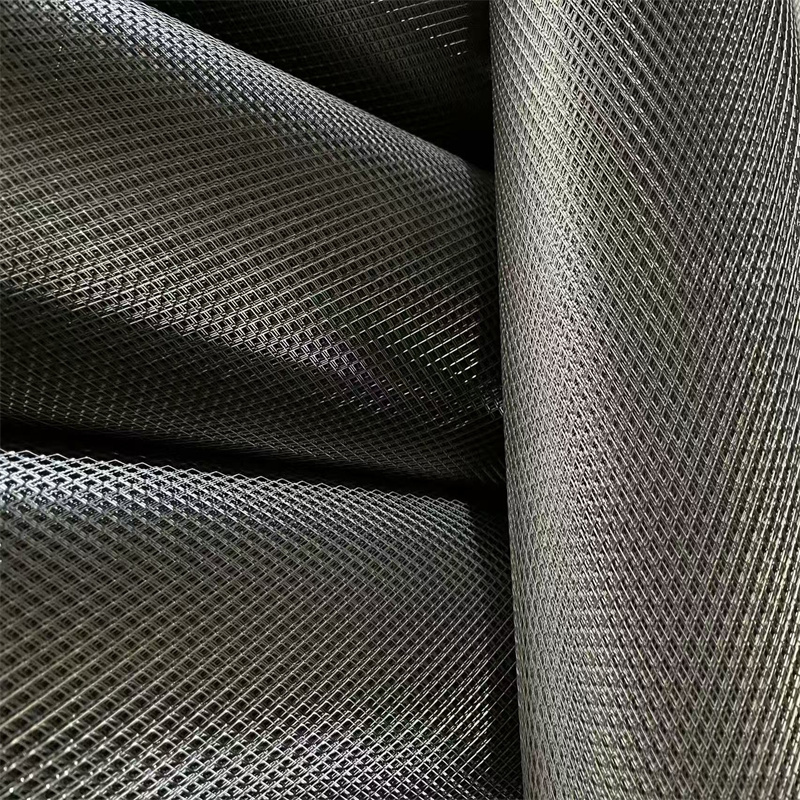 Heavy Duty 3mm Thickness Expanded Metal Mesh with 25×50mm Diamond Openings and 4×8FT Steel Sheet for Walkway and Platform