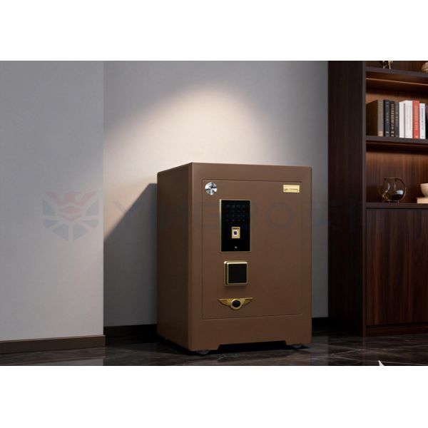 H580mm Dual Alarm System Commercial Safe Box 3D Stereo Soft Leathe Digital Security