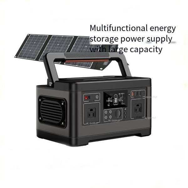 500 Вт портативная литийная батарея на открытом воздухе солнечная фотоэлектрическая станция