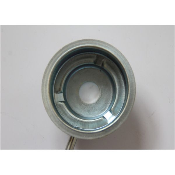 Customized Sheet Metal Stamping Parts Round Type For Lockers / Machinery