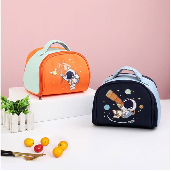 Food Cartoon Kids Cooler Lunch Bags Portable thermal bag for Girl Insulation bag