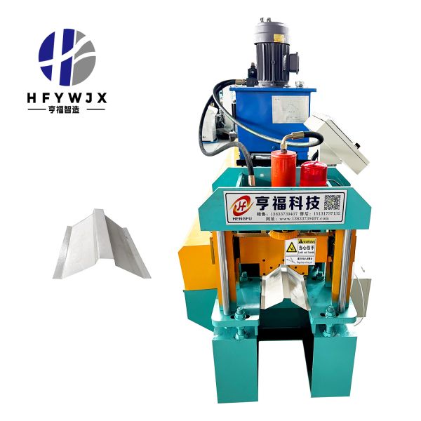 Heavy Duty PLC Automatic Ridge Tile Machine For Electric Transmission Metal Roofing