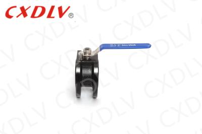 Adjust Or Cut Off Oil Water Gas Pulp Or Fibro With Wafer Flanged Ball Valve