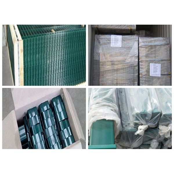 Triangle Bending Wire Mesh Fence Garden Mesh Fencing For Highway / Transit