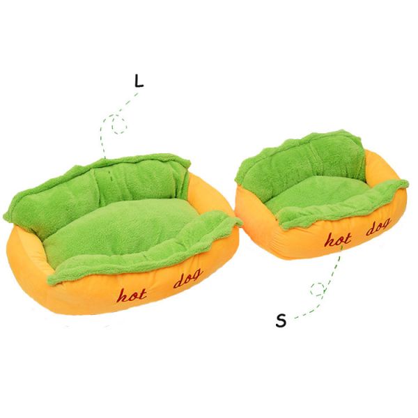 Cama suave caliente del ocioso del perro de la fibra de la diversa del tamaño cama del animal doméstico disponible en todas las estaciones