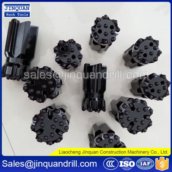 T38 76mm 89mm Wagon Drill Bit J/M Thread Button Drill Bits
