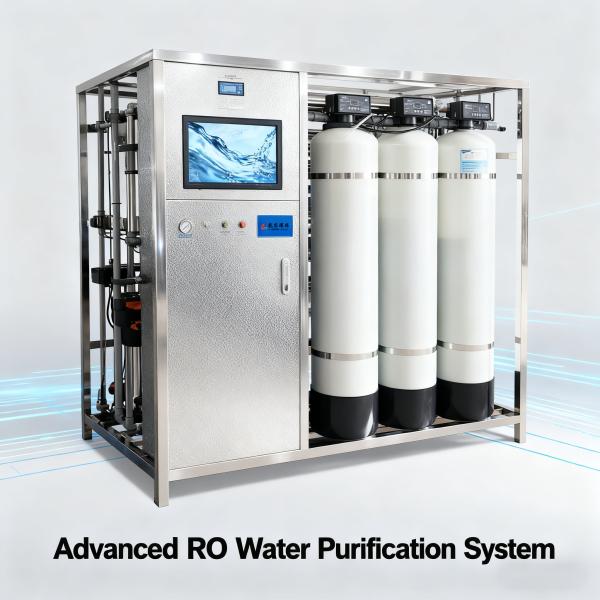 RO Water Treatment System Industrial Water Purifier Commercial 250lph