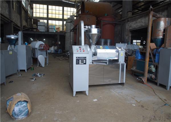 RF95 Stainless Automatic Oil Press Machine with temperature control 150-200kg/h