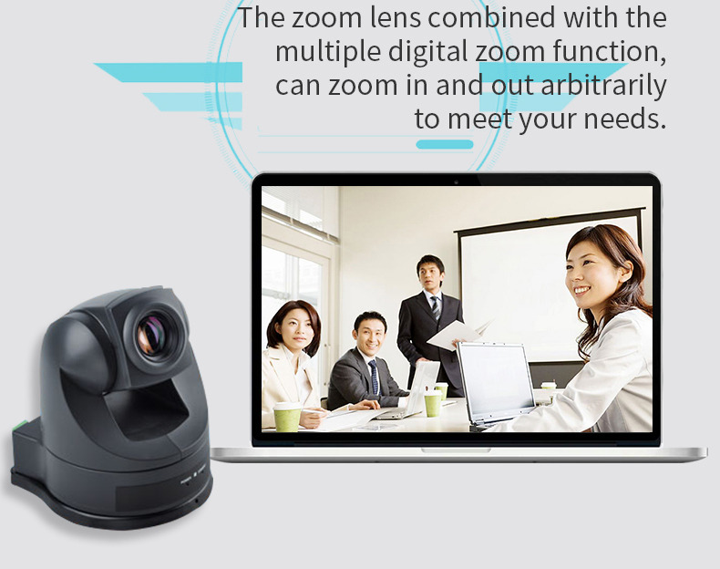 Conference Room Meeting Solution Square-Dcamera Durable High Definition Video Teleconference Camera
