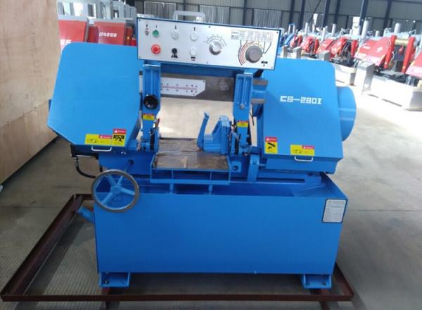 CE-280I Pivot Worm Wheel Drive Band Saw Cutting Machine