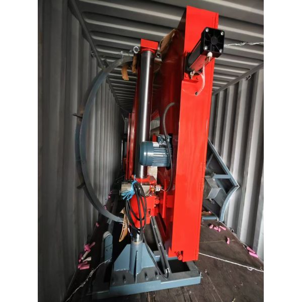 Diameter 6m Carousel Foam Cutting Equipment With 0-7 Degree Cutting Angle
