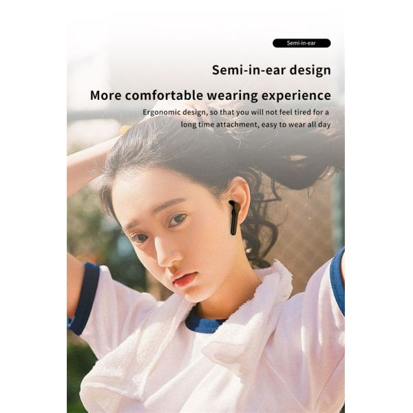 OEM TWS Bluetooth Earphones Charging Box Noise Canceling Wireless Headphone Stereo Sports With Mi