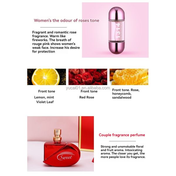 Spray Love Capsule Perfume Set 30ml Fruity Florals 3-Piece Valentine's Day Present