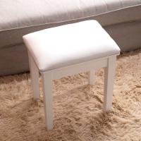 Altura reta 40cm do tamborete da madeira maciça do MDF com couro do plutônio