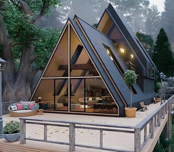 Triangle Prefab House