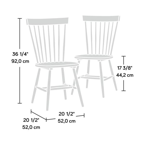 Modern Contemporary Wooden Dining Chairs Luxury Restaurant Spindle Back Chairs Black Finish