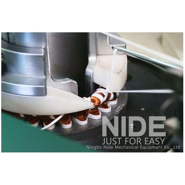 Aguja gemela serva del control de sistema dos que ata la máquina automática del lacer del estator