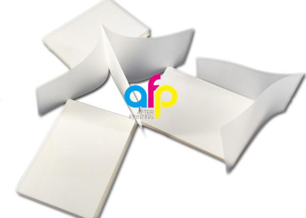 Different Sizes Pouch Laminating Film Sheets Moisture Proof BV Certification
