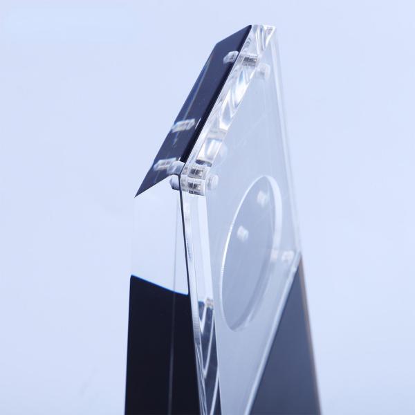 Wholesale Acrylic Block Plexiglass Trophy Stand Coin Collection For Business Recognition