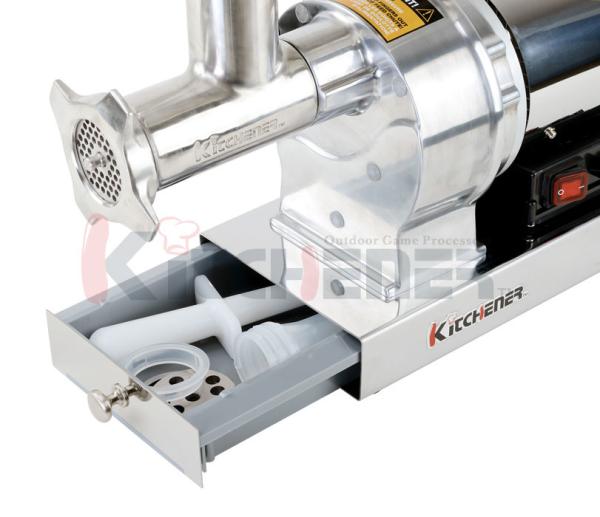 Stainless Steel Small Home Meat Mincer , ETL Sausage Stuffer 550W Motor