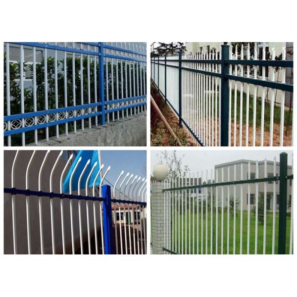 Various Size Decorative Ornamental Steel Fence For Residential , Weather Proof