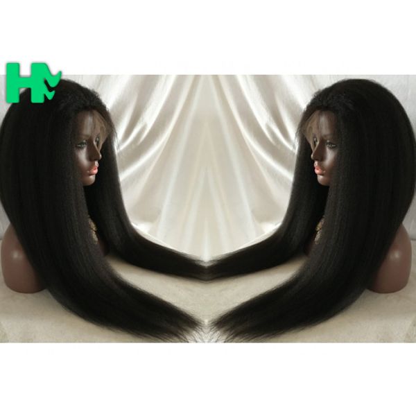 Texture Long Hair Wigs For Black Women , Heat Resistant Synthetic Lace Front Wigs