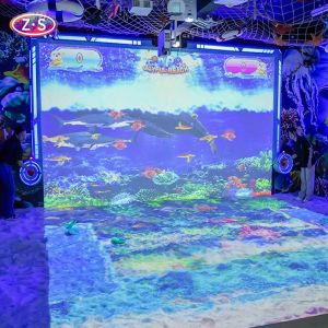 Education Integration AR Joyful Beach Interactive Projection Game System