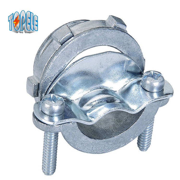Цинковая литая застежка типа Romex Cable Connector для проволоки OEM 3/4