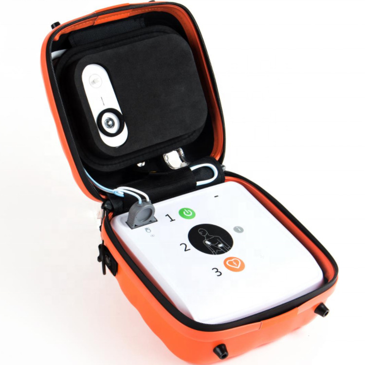 Emergency Meditech AEDs With Lockout Protection Prevent Careless Cardiac Automatic Portable Automated AED External Defibrillator