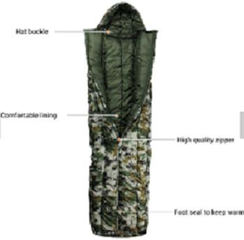 Hard Green Thick Solid Overnight Mossy Oak Youth Camo Sleeping Bag