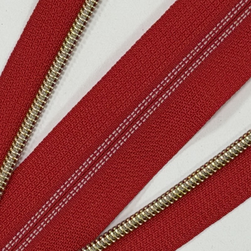 Luxury Apparel #5 Vacuum Plated Nylon Zip High Glossy Metallic Finish