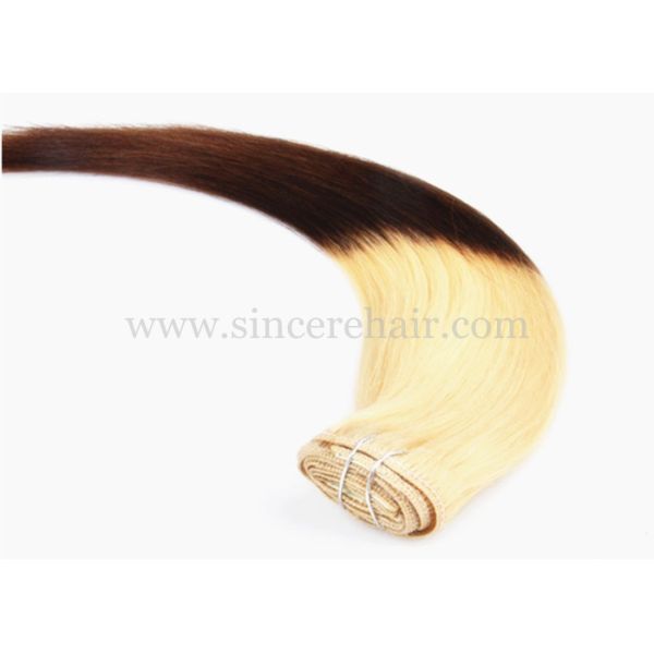 24" Ombre Hair Extensions Clip-In Hair for Sale, Hot Selling 60 CM Clip In OMBRE