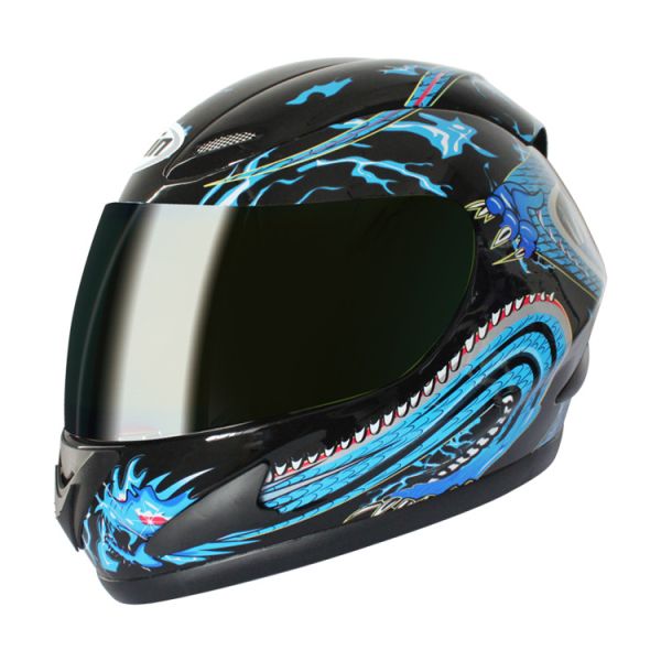 Customized DOT ECE Approved Electric Bicycle MTB Full Face Unique Motorcycle Helmet